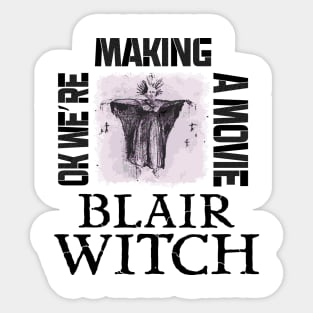 elly kedward what does the blair witch look like Sticker